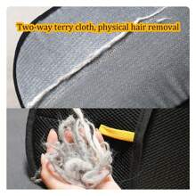 Reusable Pet Hair Remover Gloves - Double-Sided Static Electricity Grooming Gloves For Dogs And Cats, Effectively Removes Hair From Carpets, Sofas, Pet Beds, Cat Trees, Furniture And Carpets, Durable Fabric Material, Dog Grooming Gloves | Static Remover Gloves | Non-Slip Grip, Dog Grooming Gloves