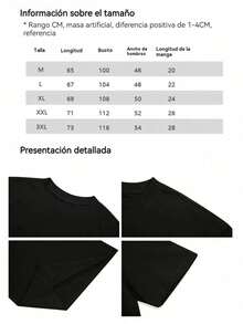 1pc Camiseta Unisex para Parejas Cuello Redondo Manga Corta con Estampado Personalizado Lindo Dulce Cartoon Ideal para Primavera Verano Otoño Combinable Relajada Moderna Sencilla​ - Blanco - Ver 9