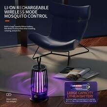灭蚊器，USB 供电便携式驱蚊器，高效灭蚊器，夏季和后院必备