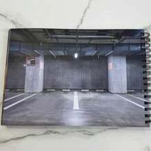 1 Pieza Cuaderno de bocetos de graffiti, Cuaderno de bocetos de graffiti negro BAKE, Excelente para la pared, Útiles escolares, De vuelta a la escuela - Una pieza - Ver 4