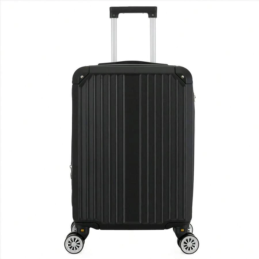 Bodo Travel Suitcases 10KG Anac Standard With Expandable Zipper 360 Wheels Small Hand Luggage - 黑色 - 查看 1
