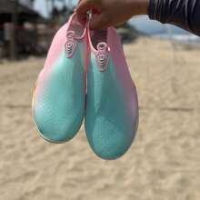 Zapatos de agua para niños para deportes acuáticos de secado rápido, calcetines acuáticos para natación, playa, piscina, surf, yoga para niños zapato para agua - Rosa - Ver 2