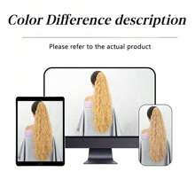 Clip On Ponytail, Long Wavy Hair Extensions, Synthetic Braided Extensions, Claw Style Hair Clips, Women's Ponytail Extensions