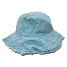 1pc Women Solid Color Artsy Fringed Bucket Hat, Versatile - Multicolor - View 20