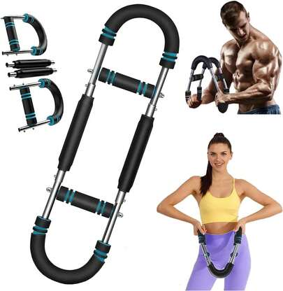Jogold New Shaker Arm Trainer,Workout Equipment Adjustable Chest Expander Exerciser UK