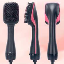 Multi-Functional 1-Step Hot Air Brush, Fully Automatic Hair Straightener, Hot Air Brush, Safe To Use, Gift Set