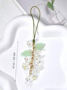 1 件百合花形手机挂绳，夏季度假手机/相机挂绳创意设计 - 彩色 - 查看 14