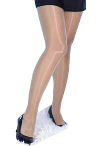 1 双女士性感透明紧身裤袜，高腰塑身衣，透气针织面料，柔软有弹性的纯色长袜，适合休闲、户外、舞蹈和派对