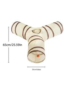 BVEOYPET 1Pc Cat Tunnel Toys, Detachable, Folding And Easy Storage, Pet Cat Sleeping And Playing All-In-One Cat Tunnel Toys, Cat Since Hi Fun Toys - Multicolor - View 11