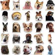 (2 Sets Of) 50pcs/100pcs Funny Dog Cute Sticker Pack, Creative Doodle Stickers For Planner, Diary, Phone Case, Tablet, Laptop Decor, Back To School Gift - Multicolor - View 8
