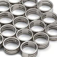 1 个开口跳环，方便的开口环，适合制作珠宝、手链、项链 - 金黃色 - 查看 2