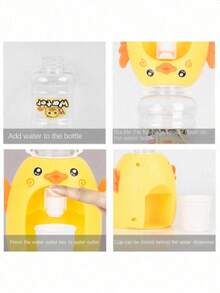 迷你饮水机玩具，可爱厨房玩具套装榨汁机真水瓶饮水玩具 - 彩色 - 查看 7