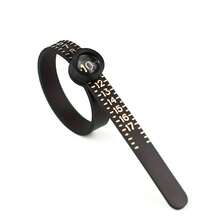 KLONKEE 27 piezas Juego de herramientas para medir el anillo, Varilla medidora de anillos, Herramientas de medición de anillos de acero de alta calidad, Tallas de anillo EE. UU. 0-13, 2 varillas reutilizables para medir el dedo (Tallas de anillo EE. UU. 1-17), Con lupa - Multicolor - Ver 14