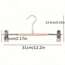50 pezzi Grucce per pantaloni in acciaio inossidabile con fermagli regolabili, inodore e facili da usare, rastrelliera in metallo per asciugatura, gruccia per pantaloni rivestita in plastica, portapantaloni invisibile per uso domestico con fermaglio per biancheria intima, gruccia per pantaloni, abiti, sciarpe e gancio antiscivolo resistente, adatto per bagno, camera da letto, armadio, dormitorio