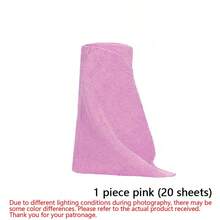 20 包可重复使用清洁抹布，超细纤维撕纸卷，洗碗布，粉色、灰色、蓝色、绿色、橙色，厨房、浴室、家居、家居用品供应商 - 粉色 - 查看 9