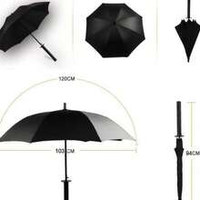 2025 New 8 Ribs Umbrella - Cosplay Accessory - Umbrella - Samurai Sword - Toy Sword - Outdoor Umbrella - Birthday Gift - Halloween Gift - Easter Gift - Christmas Gift - Gift - Toy - Multicolor - View 6