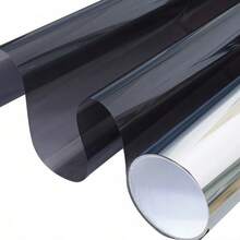 1 件隐私单向镜窗玻璃膜，耐用窗玻璃贴纸，静电吸附，易于安装，无需胶水，适用于办公室或家庭，60 厘米 * 200 厘米