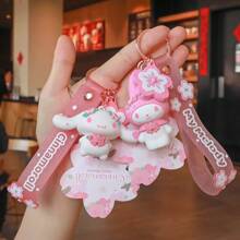 Sanrio Familien Schlüsselanhänger Anhänger, kreative Tischdekorationen, Schlüssel und Tasche Anhänger, können als Urlaubsgeschenke verwendet werden