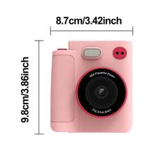 Kit de cámara digital de impresión instantánea - , videoselfie con cable USB, función de temporizador - regalo de Navidad ideal, accesorios de cámara