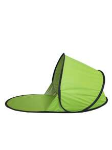 1pc Outdoor Tent, Portable Sun Shelter Tent, Single Person Leisure Quick Open Sunscreen Beach Tent, No Assembly Required