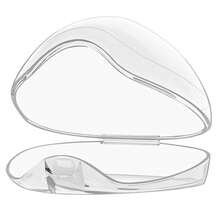 1/2/4/8个装透明奶嘴收纳盒 - 方便携带的奶嘴收纳盒，带挂绳，易于清洁，是婴儿尿布包的必备配件，可收纳奶嘴及其他物品。