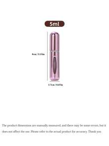 3/1 chai nước hoa xách tay 5ml có bình xịt có thể nạp lại, bình xịt mini đựng nước hoa du lịch cho tiệc tùng, du lịch, sử dụng hàng ngày, ngày lễ, màu sắc ngẫu nhiên - Nhiều màu - Xem 5