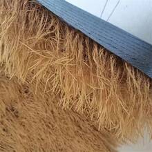 Flame Resistant Artificial Thatched Grass Roll - PE Synthetic Grass With Rubber Backing, Weather-Resistant And UV-Resistant, Suitable For Tiki Bar, Patio, Garden, Easter And Western Party Decoration - Realistic Mexican Palapa Roofing Material, Fencing, Outdoor Thatch Material, Gazebo Roofing, Tropical Style Decor, Durable PE Material - Yellow - View 10