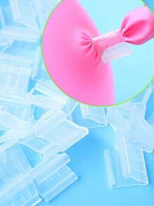 50pcs Decorative Balloon Rings Buckles, Balloon Arch Buckles, Clip Connector For Balloons,Christmas