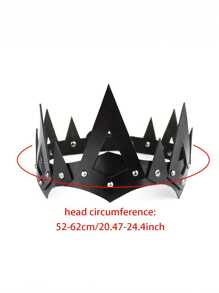 Gotischer Stil Schwarze Sexy Maske für Damen, kühnes Kostüm Accessoire für Damen, Halloween Maske, Valentinstag Geschenk, Party Cosplay, Sexy Accessoire für Damen