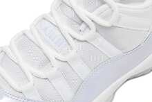 Nike Air Jordan Womens Air Jordan 11 Retro Low 'Pure Violet' (Women's Sizes) White/Pure Violet/White AH7860-101 Summer New - 白色 - 查看 9