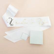 个性化缎带、选美带、个性化带、生日派对、单身派对、单身派对带、定制带、个性化礼品 - 彩色 - 查看 4