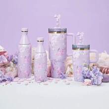 STANLEYQuencherH2.0 Tumbler With Handle And Straw 40 Oz | Flowstate3-Position Lid | Cup Holder Compatible For Travel | Insulated Stainless Steel Cup - Màu tím  Violet - Xem 2