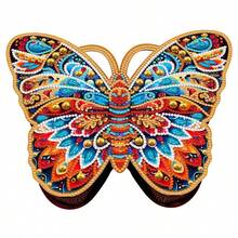 LaoJieYuan Estuche de gafas de estilo 2026 Nuevo Estuche de gafas Pintura de diamantes DIY Estuche de gafas con diseño de búho y animal Caja de almacenamiento de gafas de arte de diamantes con rhinestones para manualidades y artesanía - Producto semiacabado: es necesario pegar los diamantes usted mismo. - Ver 3