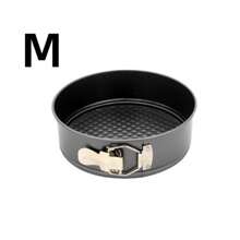 1 件/3 件圆形碳钢蛋糕模具，不粘可拆卸底部烤盘，适用于制作松饼、彩虹蛋糕、芝士蛋糕、甜点慕斯蛋糕烤盘、烤箱配件、圆形弹簧蛋糕模具，适用于厨房用品、厨房烤盘、万圣节/亡灵节、圣诞节蛋糕烘焙工具 - 可重复使用烤盘 - 彩色 - 查看 15