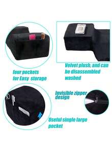 Beauty Salon Eyelash Extension Pillow Memory Foam Lash Pillow With Velvet Pillowcase Ergonomic Curve Improve Cervical Pillows For Neck Pain - Multicolor - View 7