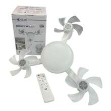 Ventilador-Lampara LED - Blanco - Ver 1
