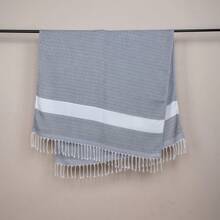 1 件土耳其沙滩巾大泳池毛巾速干无沙吸水旅行毛巾，适用于酒店海滩、沙滩必需品、沙滩配件、泳池浮板