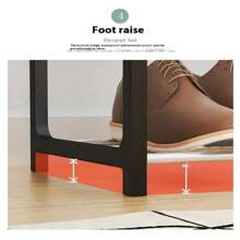 Fünfschichtiges Schuhregal. Mehrschichtiges und platzsparendes Schuhregal, geeignet für einfache Lagerung und Aufbewahrung zu Hause.