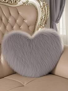 1PC Mini Heart Shaped Plush Pillow, Bedroom, Decoration, Sofa, Car Lumbar Pillow Cushion, Inner Filler