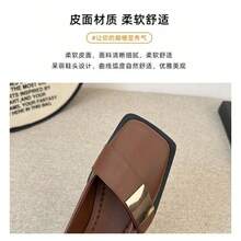 Women Loafers Shoes - 棕色 - 查看 8