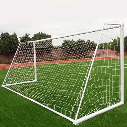 1个加厚编织足球网，适用于11人制、7人制、5人制足球门，比赛专用