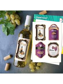 1/10/20/50/100张 A4 星形全息冷裱膜，PVC材质，透明闪光贴纸，防水，21.08x29.72厘米，星形图案，适用于DIY工艺品和剪贴簿 - 彩色 - 查看 7