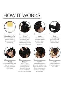 我们的海绵、发夹、发髻工具、发髻插入泡沫发棒、棕色发夹和发髻填充物专为造型师和表演者设计，易于修剪和造型，适合任何发型。这些发髻工具能够持久定型，无论是婚礼、舞蹈还是舞台表演。