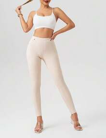 Women's Denim Jeggings Stretch Pull-On Jegging Casual Pants With Pocketshalloween - 米色 - 查看 6