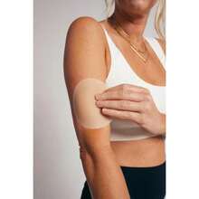 Non-Stick Seamless Cover, Reusable Self-Adhesive Silicone Stickers, Women's Non-Adhesive Nipple Shields, Self-Adhesive Bust Lift Patch Without Strap, Women's Lingerie And Lingerie Accessories, With High-Grade Magnetic Case - 焦糖色 - 查看 5