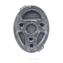 Inflatable Pool Party Tray - Durable PVC Material, Multipurpose Floating Drink Holder, Suitable For Beach And Pool Celebrations