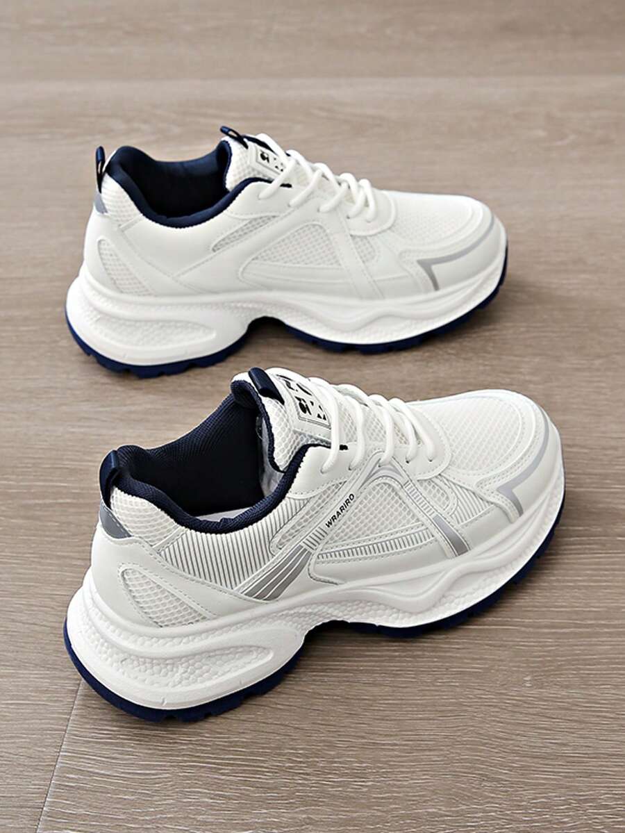 Women's Chunky Sneakers, 2025 New Arrival Fall Season Thick-Soled Casual Shoes, Comfortable & Breathable