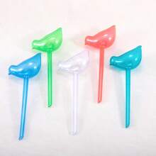 5pcs Bird Shaped Self-Watering Globes, Plastic Automatic Plant Watering Devices For Indoor/Outdoor Gardening, Potted Plants And Pots, Self-Irrigating Travel Watering Tools - Multicolor - View 9
