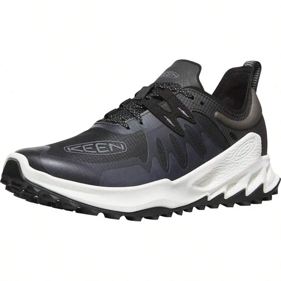 KEEN Men's Zionic Low Height Breathable All Terrain Hiking Shoes - 黑色 - 查看 1