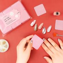 200pcs Non-Woven Nail Polish Remover Wipes, Lint-Free Nail Cleansing Wipes, Absorb Eyelash Extension Glue Cleaning Wipes, Manicure Supplies